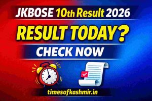 JKBOSE Class 10th Result 2026