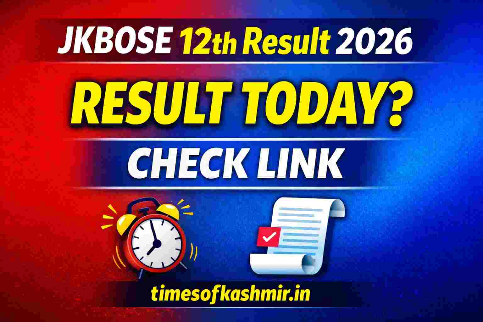 JKBOSE Class 12th Result 2026