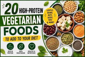 20 High-Protein Vegetarian Foods to Add to Your Diet